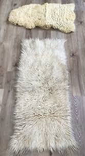 set of lambskin sheepskin rugs off