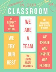 Create A Classroom Rules Poster Postermywall