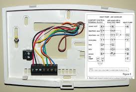Before uninstalling the old thermostat take a picture of the wiring with your cell phone before removing the wires. Zr 6359 Honeywell Heat Pump Thermostat Wiring Diagram 7 Wire Free Diagram