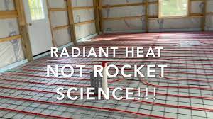 installing your own radiant heat tubing