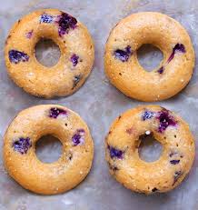 blueberry baked donuts refined sugar