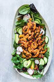 easy grilled shrimp salad recipes