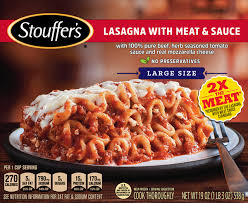stouffer s lasagna with meat sauce