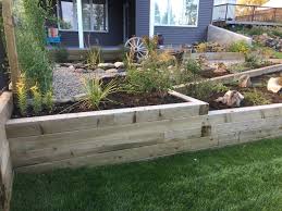 Wooden Retaining Wall Traditional