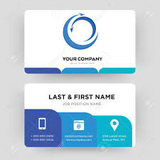 Import Export Business Card Design Template Visiting For Your