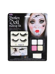 broken doll face make up kit on the