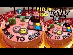 eggless makeup cake birthday cake