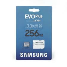Samsung MicroSDXC 256GB EVO Plus Memory Card w/ Adapter - MEGATEH.eu online  shop EU