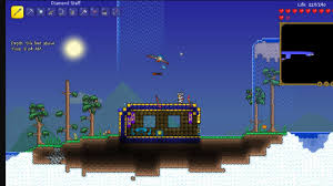 Looking for some cool terraria house designs? How To Find A Sky Base In Terraria Youtube