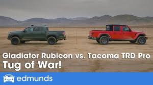 How much weight can the 2019 toyota tacoma tow? Toyota Tacoma Jeep Gladiator Tug Of War Shows What These Towing Videos Actually Prove