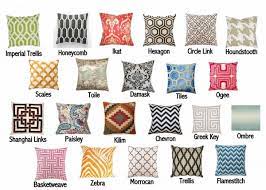 trendy fabric patterns and their names