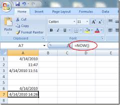 date and time sts to an excel worksheet