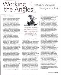 resources for writers susan vanhecke working the angles putting pr strategy to work for your book