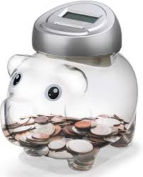 kids piggy bank coin counter