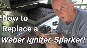 how to replace weber igniter sparker