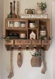 Farmhouse Shelves Decor Hobby Lobby