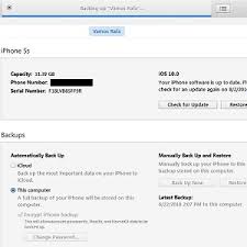 This is pretty straightforward for all idevices. How To Perform A Full Iphone Backup Via Itunes