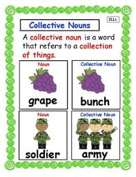 Collective Nouns Anchor Chart And Interactive Notebook