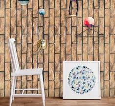 Flower Pot Vinyl Wall Paper Self