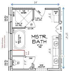 toilet room dimensions layout