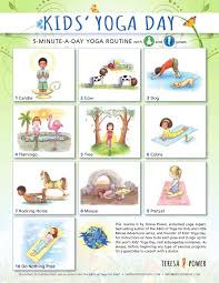 poses international kids yoga day