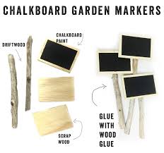Alisaburke Chalkboard Garden Markers
