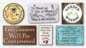 60 garden sign ideas funny sweet
