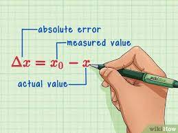 3 ways to calculate absolute error