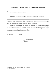 30 day notice template forms