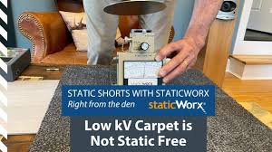 low kv carpet is not static free