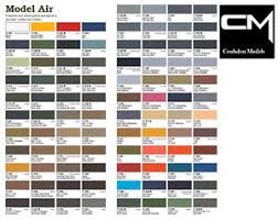 Details About Vallejo Model Air Airbrush Paints Choose From Full Range Of 17ml Acrylics More