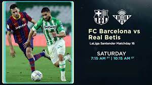 Where to find Barcelona vs. Real Betis on US TV