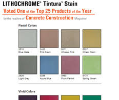 Color Charts For Concrete Floors
