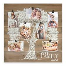 Family Tree 7 Photo Collage Frame