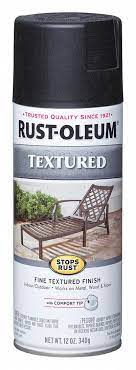 Spray paint is our specialty! Rust Oleum Stops Rust Textured Spray Paint In Textured Black For Concrete Masonry Metal Wood 12 Oz 2ced6 7220830 Grainger