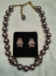 heidi daus fabulous faux purple pearls