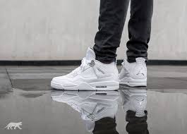 Popular price price bestsellers new. Buy Online Nike Air Jordan 4 Retro Pure Money In White Metallic Silver Pure Platinum Asphaltgold
