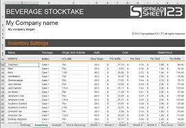 inventory excel tracking templates