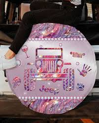 Pink Stone Jp Tire Cover Jeep Moon
