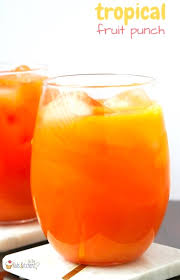 tropical fruit punch recipe