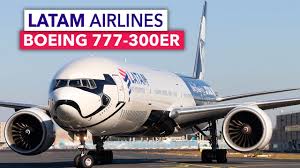 latam airlines 777 300er economy