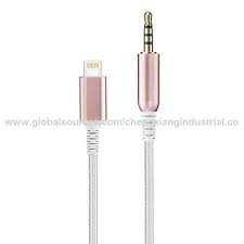 Chinaaux To Lightning Cable Apple Mfi Certified 3 5 Mm Headphone Jack Adapter Male Audio On Global Sources