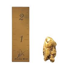 33 0 gram natural gold nugget alaska mint