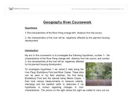 Geography Techniques Coursework  Tim Condon  SlideShare