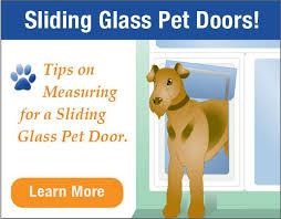 dog door sliding glass doors