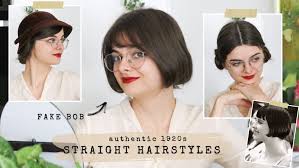 authentic 1920s hairstyles for straight