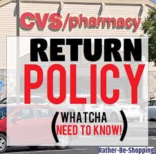cvs return policy 10 things you need