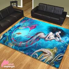 mermaid rugs print my rugs