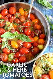 This tomato bruschetta recipe is no stranger to italians and italian food lovers. Barefoot Contessa S Herb And Garlic Tomatoes Lord Byron S Kitchen