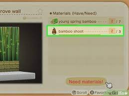 how to get bamboo in crossing